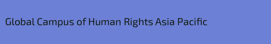 Global Campus of Human Rights Asia Pacific